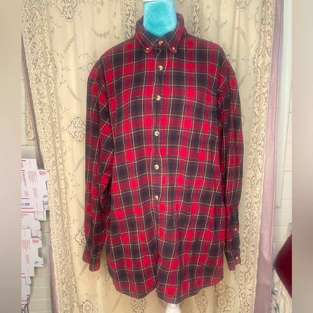 Red head brand co: vintage red flannel